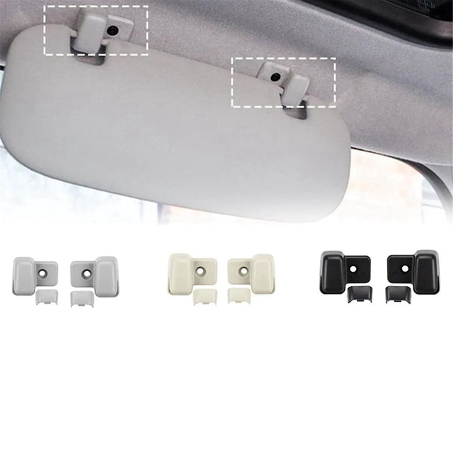 Hebilla de fijación de parasol lateral Yuxing para Mini R55 R56 R60 51169812837 Negra