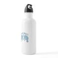 thumbnail image 3 of CafePress - Love Manatees Water Bottle - Stainless Steel Water Bottle, Sports Bottle, 1.0L, 3 of 5