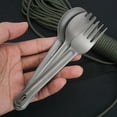 thumbnail image 2 of Homgeek Fourchette Portable Ultralégère en Titane Vaisselle Camping Extérieur Randonnée Pique-Nique, 2 of 7