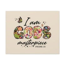 Scripture Walls Ephesians 2:10 God's Masterpiece Bible Verse Canvas Christian Wall Art Ready to Hang Unframed