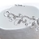 thumbnail image 3 of Corona de boda nupcial y tiara con cristales para accesorios para el cabello de novia Tiara de plata Hart para mujeres y niñas Adepaton WMZL-118, 3 of 5