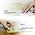 thumbnail image 5 of Picture Hang Solutions - Large Rubber Bumpers - 1-inch Clear Adhesive Rubber Squares 20 pieces per pack, 5 of 8