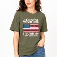 thumbnail image 5 of America Turns 250 I Turn 90 T-Shirt – Patriotic 90th Birthday Theme – Independence Day Gift, 5 of 6
