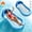 red, variant on Pool Floats for Adults Mesh Bottom, Water Hammock Pool Lounger 4 Tube Support, Inflatable Pool Floats Portable Fruit Pattern Mat Chair Bed