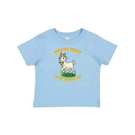 

Inktastic Funny Goat Kid Joke Gift Baby Boy or Baby Girl T-Shirt