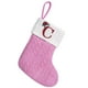 thumbnail image 2 of Adornos navideños, adornos navideños, regalos navideños, medias de punto, medias de lana, letras bordadas, bolsa de regalo de dulces para niños, bolsa de regalo para medias navideñas, decorar, decorar, 2 of 3