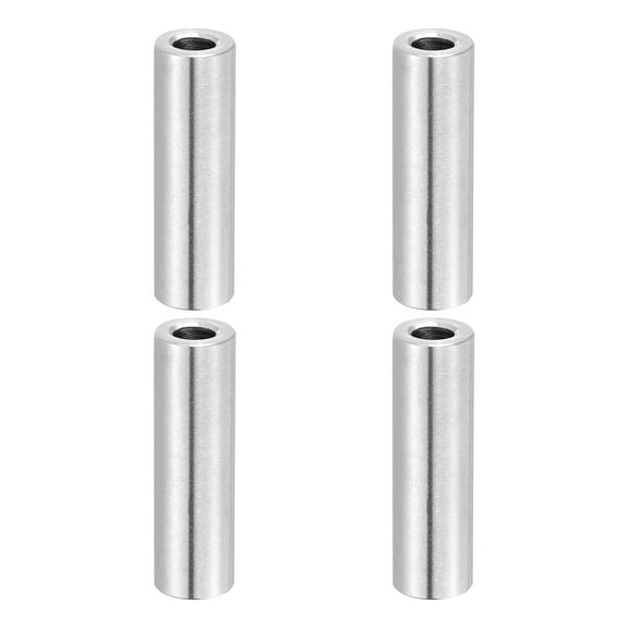 Uxcell 4Pcs 304 Stainless Steel Spacers, 6mm ID x 12mm OD x 40mmL for M6 Screws