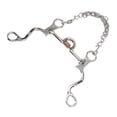 thumbnail image 4 of Filete De Boca De Caballo De 120 Mm Con Cadena, Broca De Caballo De Acero Inoxidable Para Equipo De Entrenamiento Ecuestre, 4 of 7