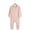 Pink, variant on Emy Dola Unisex Baby Bamboo Viscose Pajamas Rompers with Mitten Cuffs Infant Boys Girls 2-way Zippers Long Sleeve Sleepwear One-piece