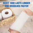 thumbnail image 5 of Scott 1100 1-Ply Toilet Paper 1100 Sheets/Roll, 36 Rolls, 5 of 11