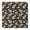 Black Highland Cow, variant on Highland Cow Cactus Triangle Pattern Square Fitted Tablecloth with Elastic Edge,Square Table Cover,Washable Elastic Table Cover for Home Kitchen Party Decor 34"x34"
