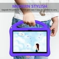 thumbnail image 4 of Dteck for Fire HD 8 / HD 8 Plus (2020/2022/2024 release), Kids Friendly EVA Shockproof Handle Grip Case Stand Cover for Amazon Fire HD 8 / HD 8 Plus (14th/12th/10th Generation, 2024/2022/2020),Purple, 4 of 7