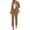 Light Brown, variant on PRETTYGARDEN Two Piece Sets for Women Dressy Pant Suits Lapel Blazer,Straight Leg Dress Pants,Professional Interview Suit Set,Business Casual Outfits,Office Work Clothes,Fall Winter