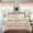 3-Blush, variant on Regency Heights 8 Pieces Jacquard Comforter Set with Bedskirt and Decor Pillows, King, Brown