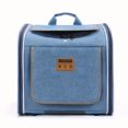 thumbnail image 1 of Portable Bicycle Pet Backpack Carrier | Durable Oxford Cloth, 3-in-1 Design for Dogs & Cats, Zipper Closure, Secure Strap System | Outdoor Travel, Sporty Backpack, Comfortable Pet Transportation, 1 of 2