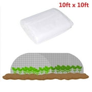 10ft x 10ft Insect Barrier Netting Pest Barrier Net Garden Insect Screen Pest Guard Cover Plant Protect Mesh Aperture 0.8mm