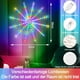 thumbnail image 3 of Juego de 2 luces LED de fuegos artificiales, 96 LED RGB con control por aplicación Bluetooth, tira de luces de fuegos artificiales IP65 para exteriores e interiores., 3 of 5