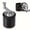 Black, variant on senlleo [Heavy-Duty Manual Grinder] Heavy-Duty 2-Inch Manual Stainless Steel Grinder | Handheld Grain, Spice, and Coffee Grinder with Ultra-Fine Powder, Super