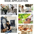 thumbnail image 4 of Delantal de jardinería para mujer, delantal cruzado en la espalda con bolsillos, delantal japonés para el trabajo, jardinería, cocina, pintura, horneado, 4 of 5