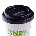 thumbnail image 4 of Karat C-KDL516B Sipper Dome Lid for Paper Hot Cups, Black, Case of 1000, 4 of 7