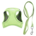 thumbnail image 2 of Spencer New No Pull Dog Harness No Choke Reflective Pet Vest Adjustable Breathable Pet Harnesses and Leash Set for Small Dogs Cats Walking, Green, M, 2 of 12