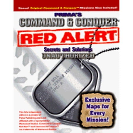 Pre-Owned Command & Conquer: Red Alert Secrets & Solutions: The Unauthorized Edition (Paperback) 0761507043 9780761507048