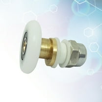 EXHUMKY 4-Pack Replacement Shower Door Rollers Hanging Wheels for Home Bathroom Sliding Doors