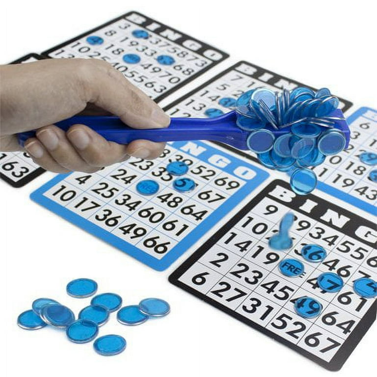 4 bingo magnetic boxes + 400 magnetic bingo chips I Bingo accessories