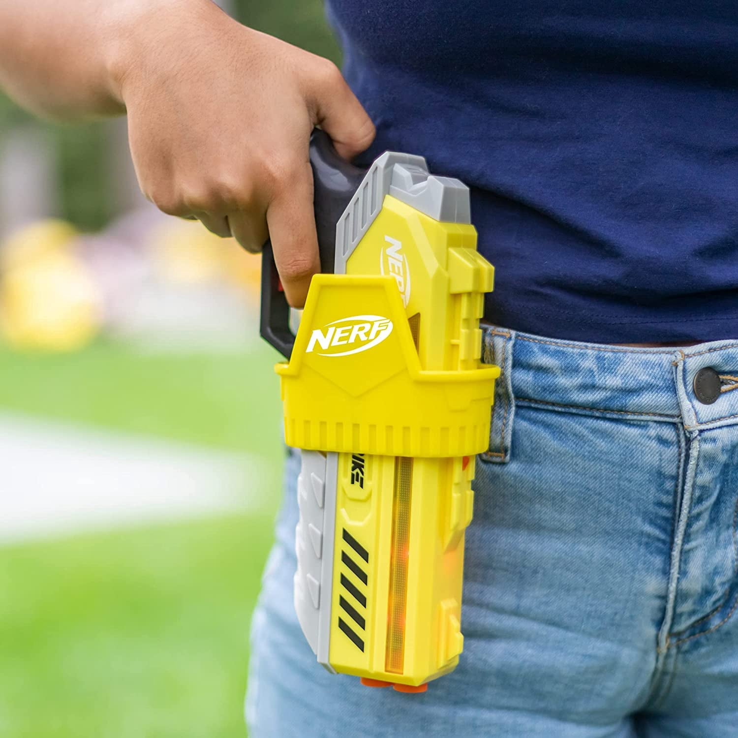 Nerf Laser Tag Blasters Foam Play with Range Blasters and Holsters
