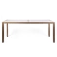 thumbnail image 2 of Sienna Outdoor Eucalyptus Dining Table with Gray Teak Finish and Super Stone Top, 2 of 6