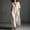 Beige, variant on NTACZA Summer Dresses for Women 2026 Slit Cotton Lien Shirt Dress Casual Maxi Collared Vacation with Pockets Beach Beige L