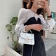 thumbnail image 2 of Sywqhk Moda Mujer Pu Flor Hombro Bolso Casual Perla Cadena Bolsos (Blanco) Sywqhk Para estrenar, 2 of 9