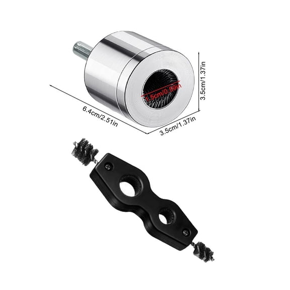 Copper Pipe Cleaner for Drill 15 22mm Plumbing cleaning Metal Tube Battery brush