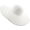 White, variant on Wide Brim Roll-up Big Beautiful Solid Color Floppy Hat