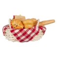 thumbnail image 1 of Casa de muñecas en miniatura, escala 1:12, cesta de pan sándwich # G8361 Aztec Imports Inc. 717425583611, 1 of 1