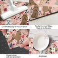 thumbnail image 3 of Poodle Dog and Flower Floral Kitchen Rug Mat,Kitchen Runner Rugs Non Skid Washable,Decorative Kitchen Floor Mats for Kitchen,Sink,Laundry,17"X47", 3 of 5
