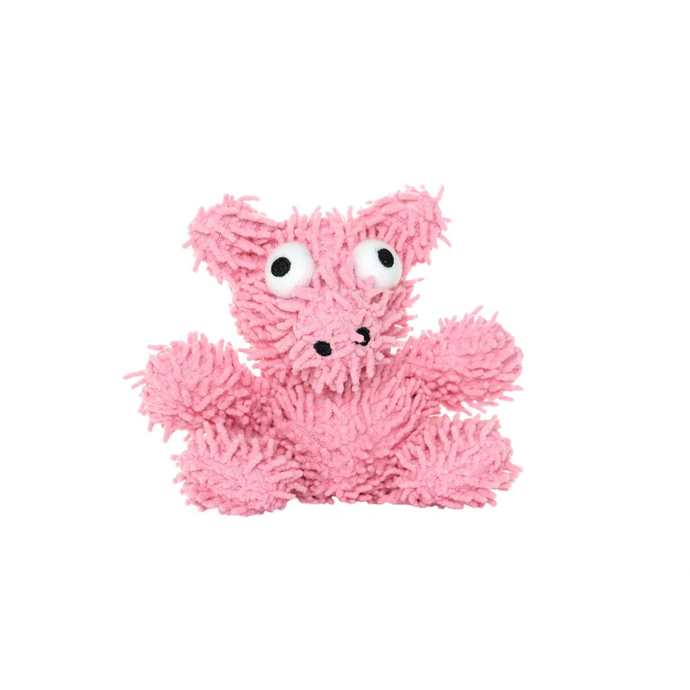 Mighty Junior Microfiber Ball Pig, Squeaky Dog Toy - Walmart.com