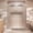Brushed Nickel, variant on Seawin Strada Bypass Sliding Shower Door 44 - 48 in. W x 76 in. H Polished Chrome Hardware 3/8 inch (10 mm) Thick Clear Glass Polished Chrome