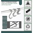thumbnail image 4 of 20 Pack Heavy Duty S Hooks Pan Pot Holder Rack Hooks Hanging Hangers S Shaped Hooks for Kitchen,Wardrobe,Work Shop,Bathroom,Garden,Office, 4 of 5