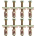 thumbnail image 6 of Pungan bed frame nuts 8 Sets Furniture Threaded Bolt Set Universal Headboard Parts for Beds Cribs,2.68"X1.02"X0.55", 6 of 10