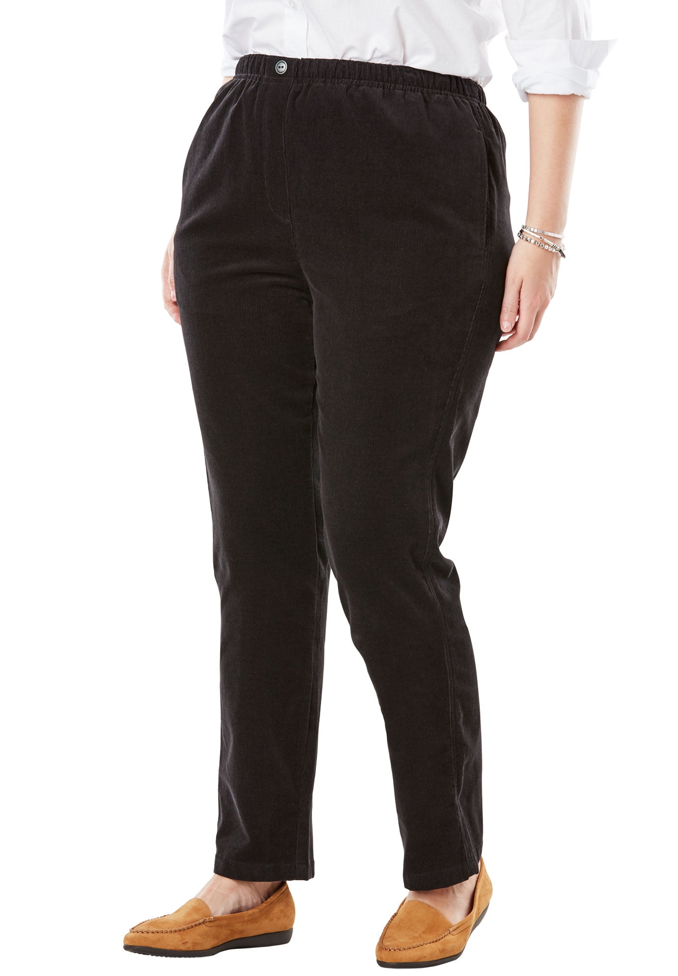 plus size corduroy pants