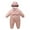 Pink, variant on UAMVSH Baby Winter Clothes Infant Boys Girls Snowsuit with Hood Comfy Soft Warm Romper Jumpsuit Fleece Lined Lapel Long Sleeve Onesies