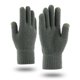 thumbnail image 5 of Guantes de punto para hombres y mujeres en otoño e invierno, además de guantes cálidos de lana con dedos acolchados de terciopelo para pantalla táctil, 5 of 6