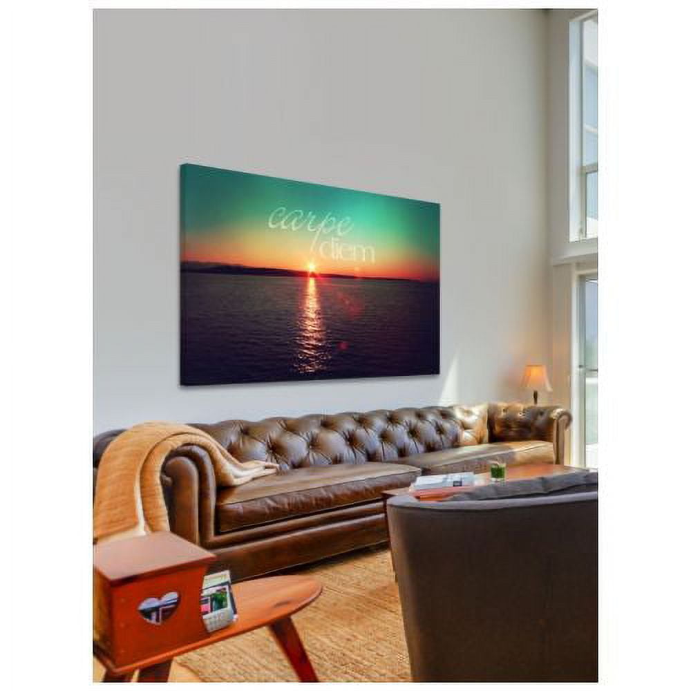 Marmont Hill 'Carpe Diem' by Sylvia Cook Painting Print on Wrapped Canvas