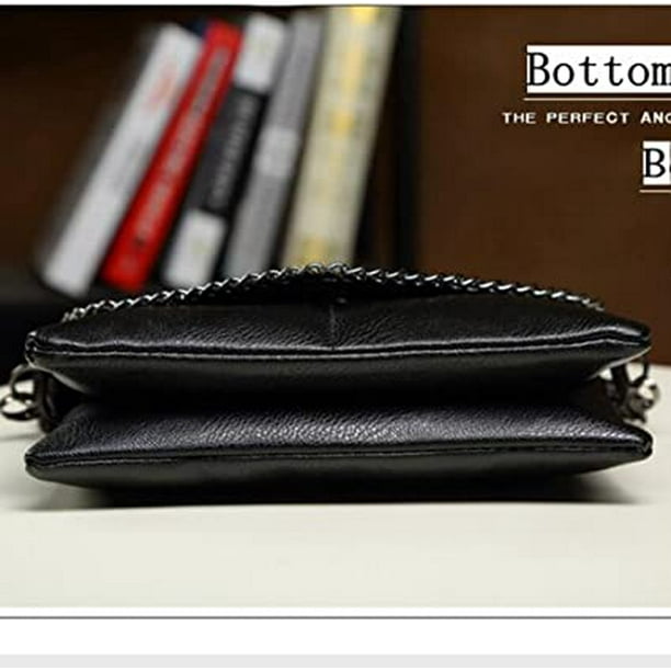 Noir sacs a main en cuir pour femme pochette sac femme sac main