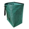 thumbnail image 3 of Bolsa de residuos resistente para jardín, recolector de hojas con asas, cestas de hojas plegables para residuos de plantas de jardín, hierba y hojas shamjiam bolsas de césped, 3 of 8