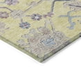 thumbnail image 4 of HomeRoots 605348 10 x 14 ft. Yellow, Lavender & Denim Blue Floral Washable Indoor & Outdoor Rectangle Area Rug, 4 of 5