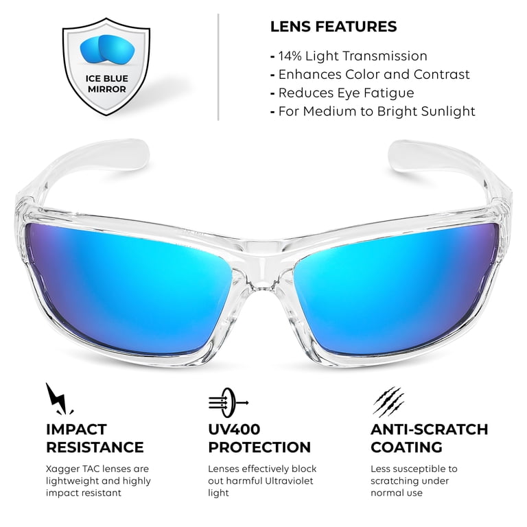Xagger Unisex Polarized Sports Sunglasses- TR90 Frames for  display picture 2