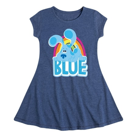 

Blue Clues & You! - Blue - Toddler And Youth Girls Fit And Flare Dress