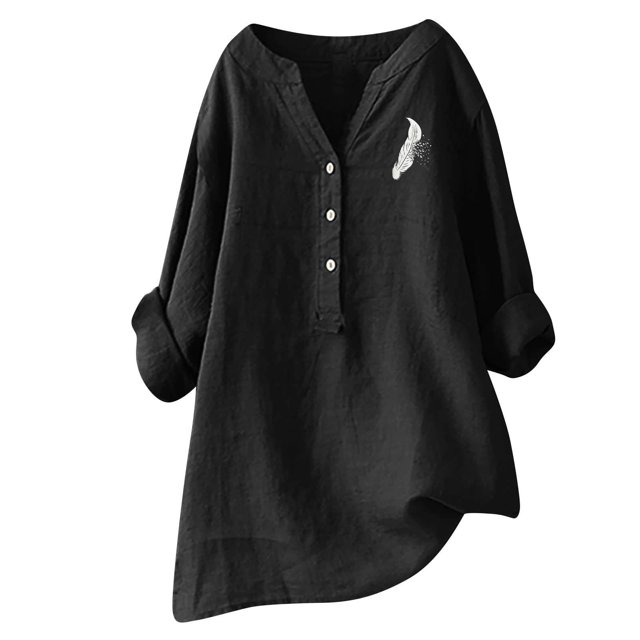 Blouses à Manches Courtes pour Femmes Mode Décontractée T-Shirt Manches Courtes Col en V Chandail en Molleton Hauts Blouse Femmes Manches Courtes Hauts pour Femmes